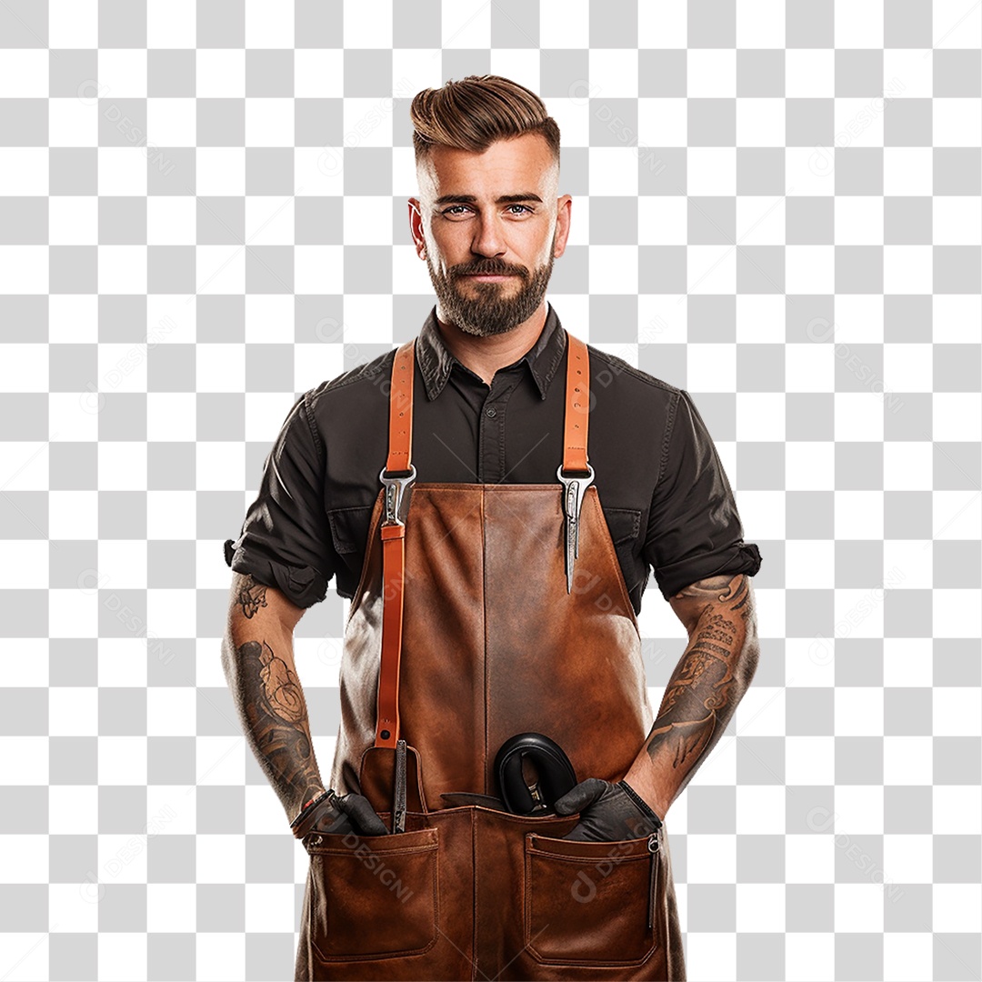 Barbeiro Corte de Cabelo Salão PNG Transparente