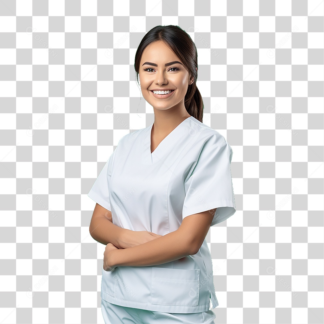 Dentista Uniforme PNG Transparente