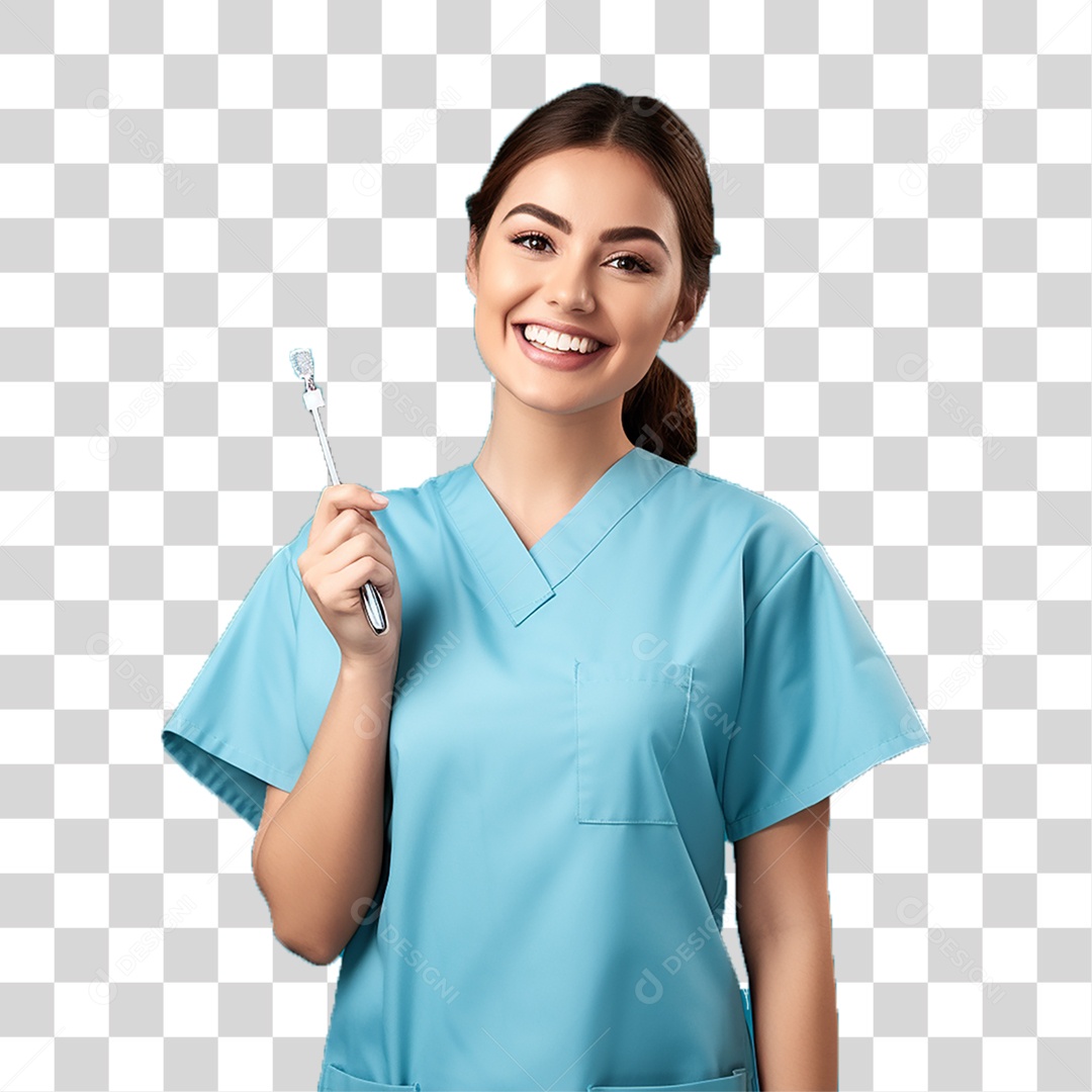 Dentista Uniforme PNG Transparente