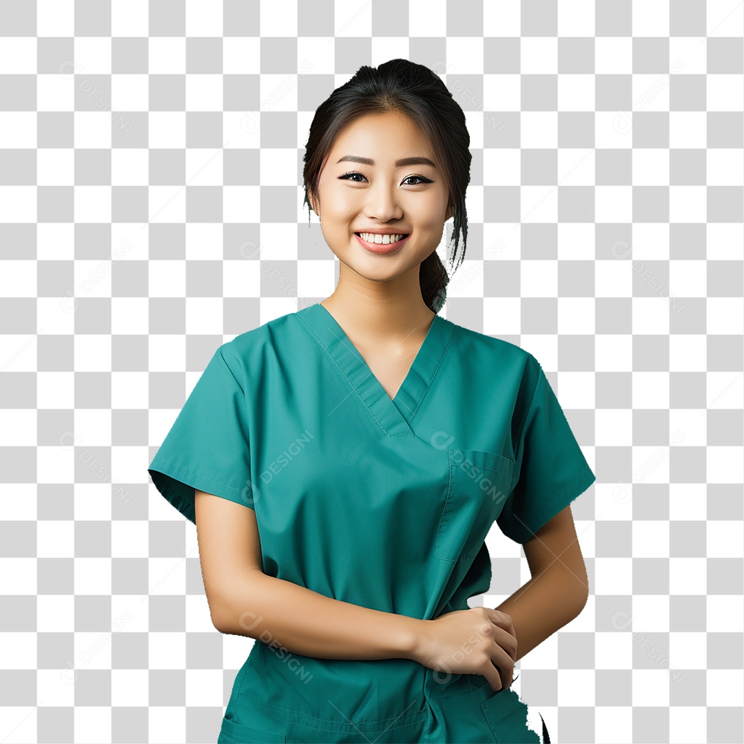 Dentista Uniforme PNG Transparente