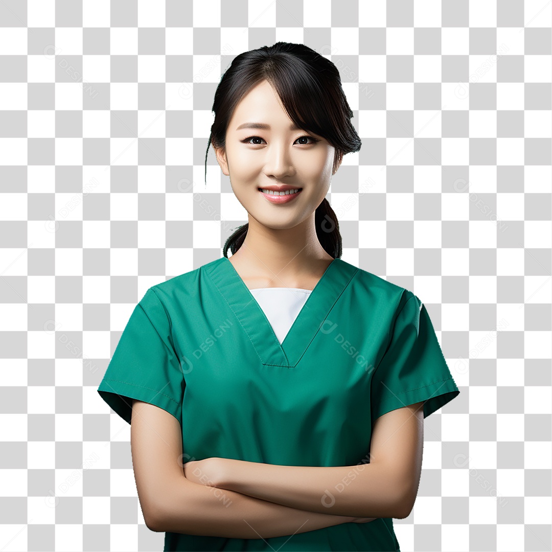 Dentista Uniforme PNG Transparente
