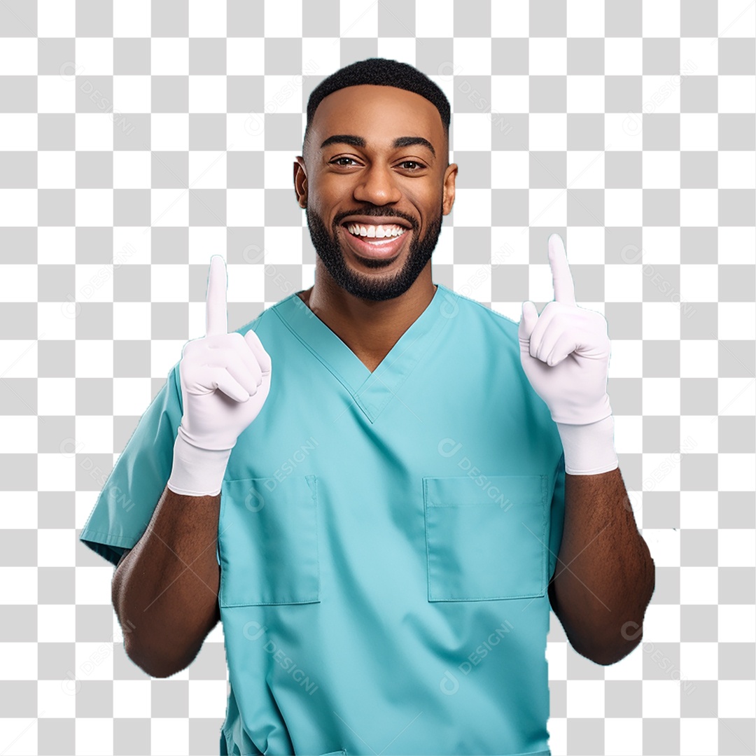 Dentista Uniforme PNG Transparente