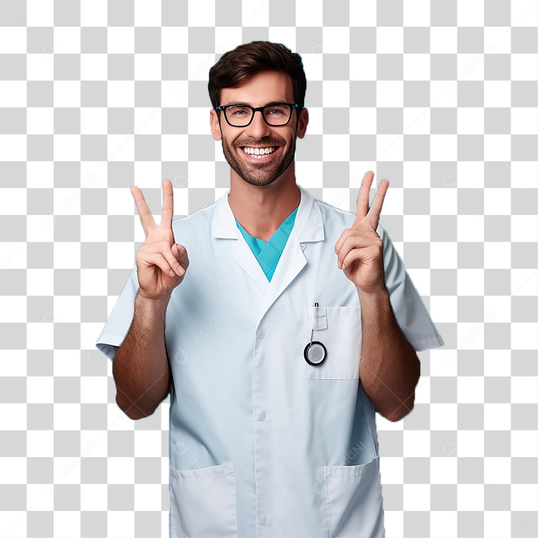 Dentista Uniforme PNG Transparente