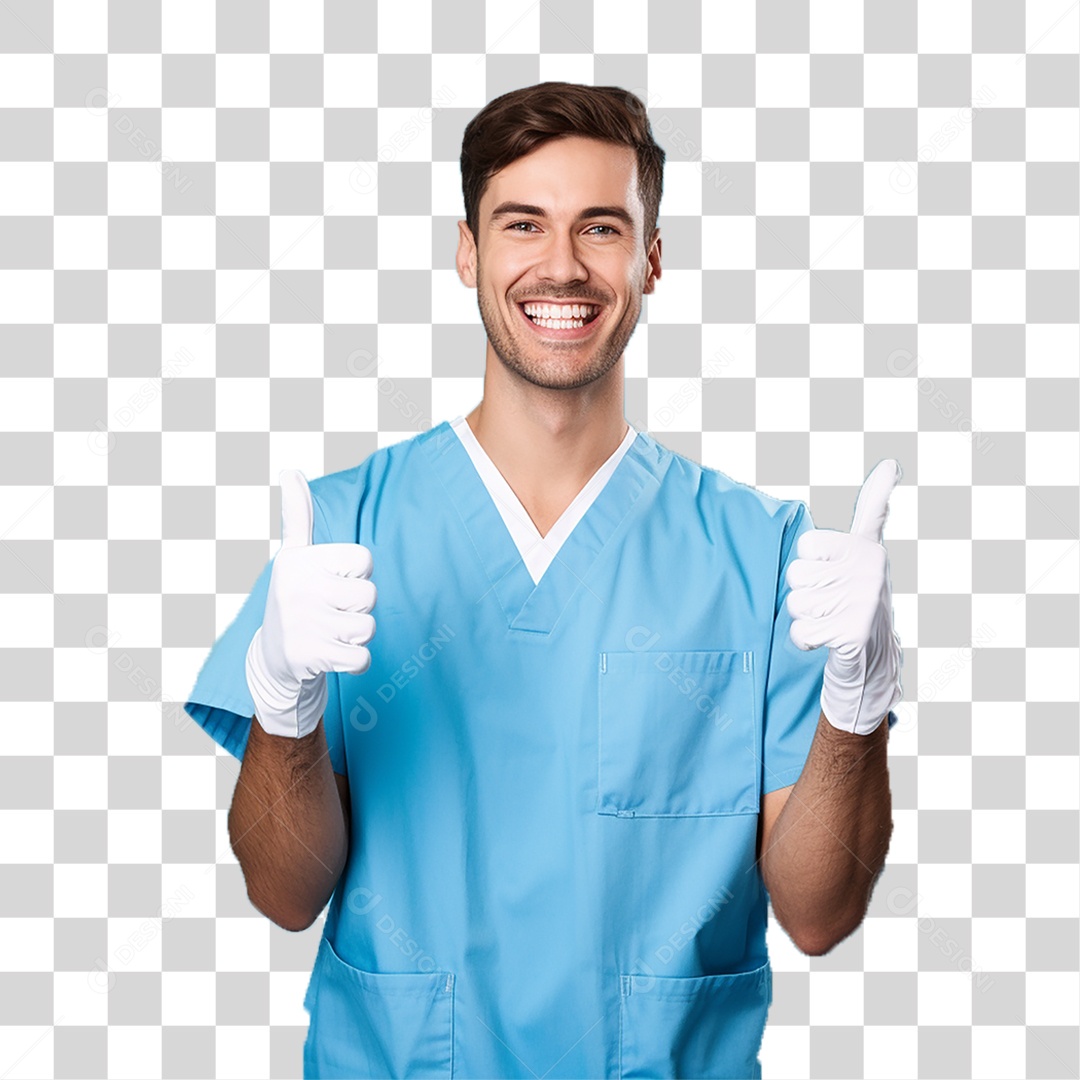 Dentista Uniforme PNG Transparente