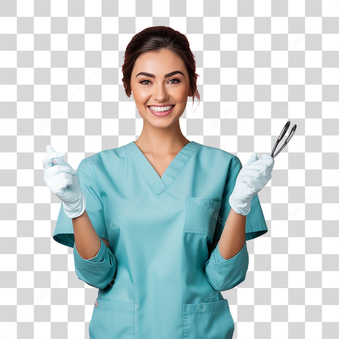 Dentista Uniforme PNG Transparente