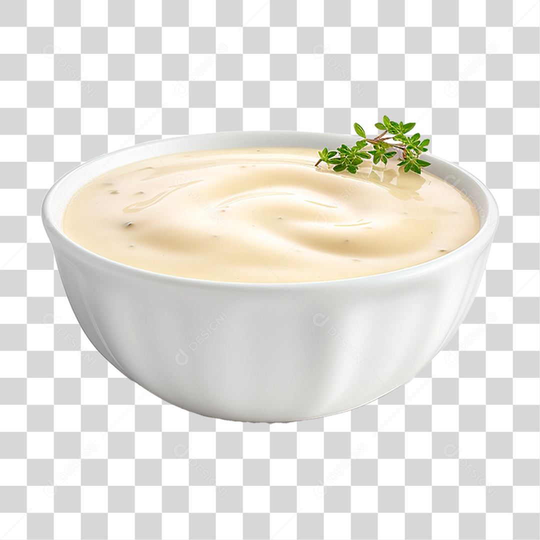 Molho Bechamel PNG Transparente