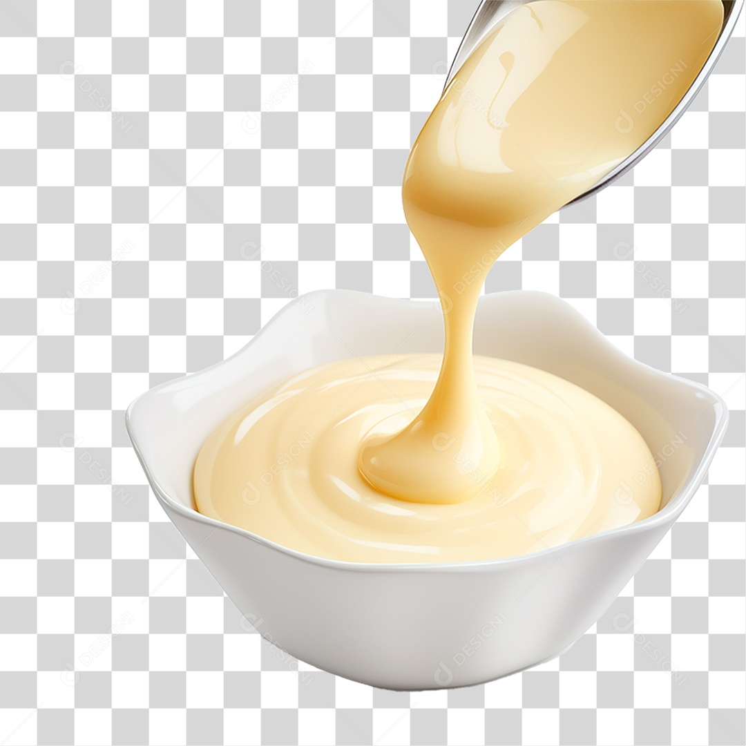 Molho Bechamel PNG Transparente