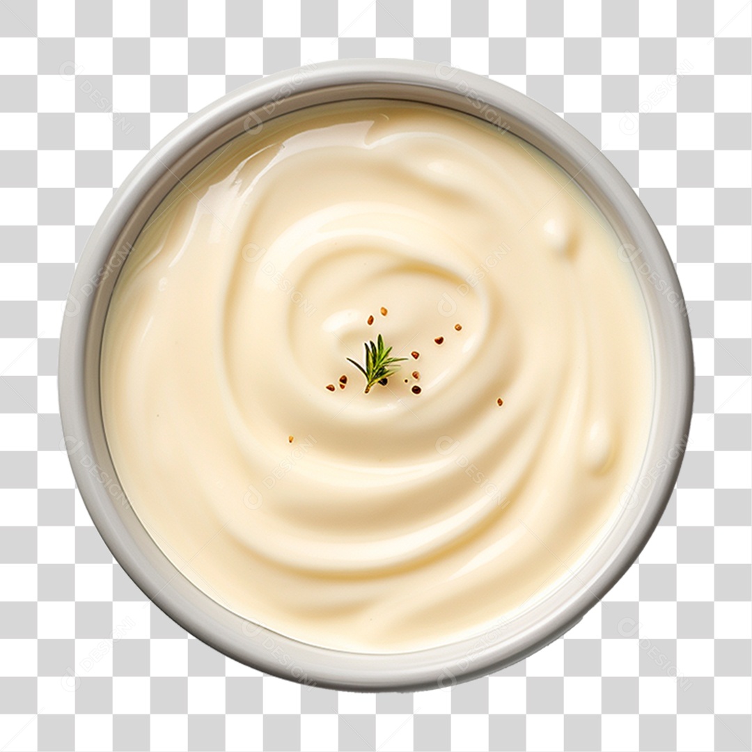 Molho Bechamel PNG Transparente