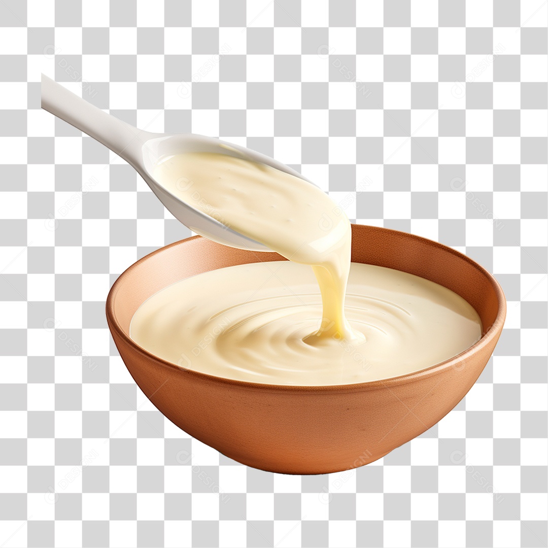 Molho Bechamel PNG Transparente