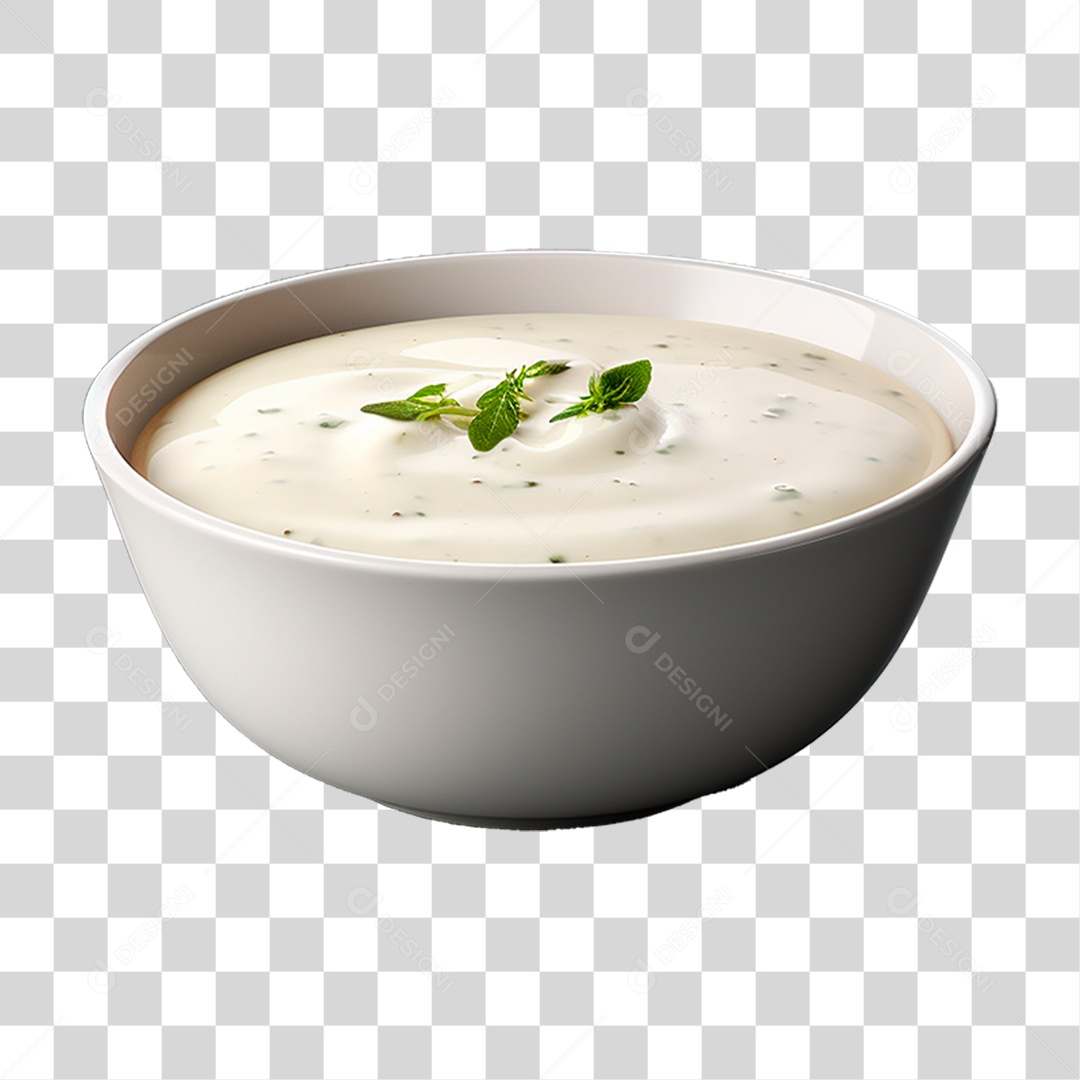 Molho Bechamel PNG Transparente