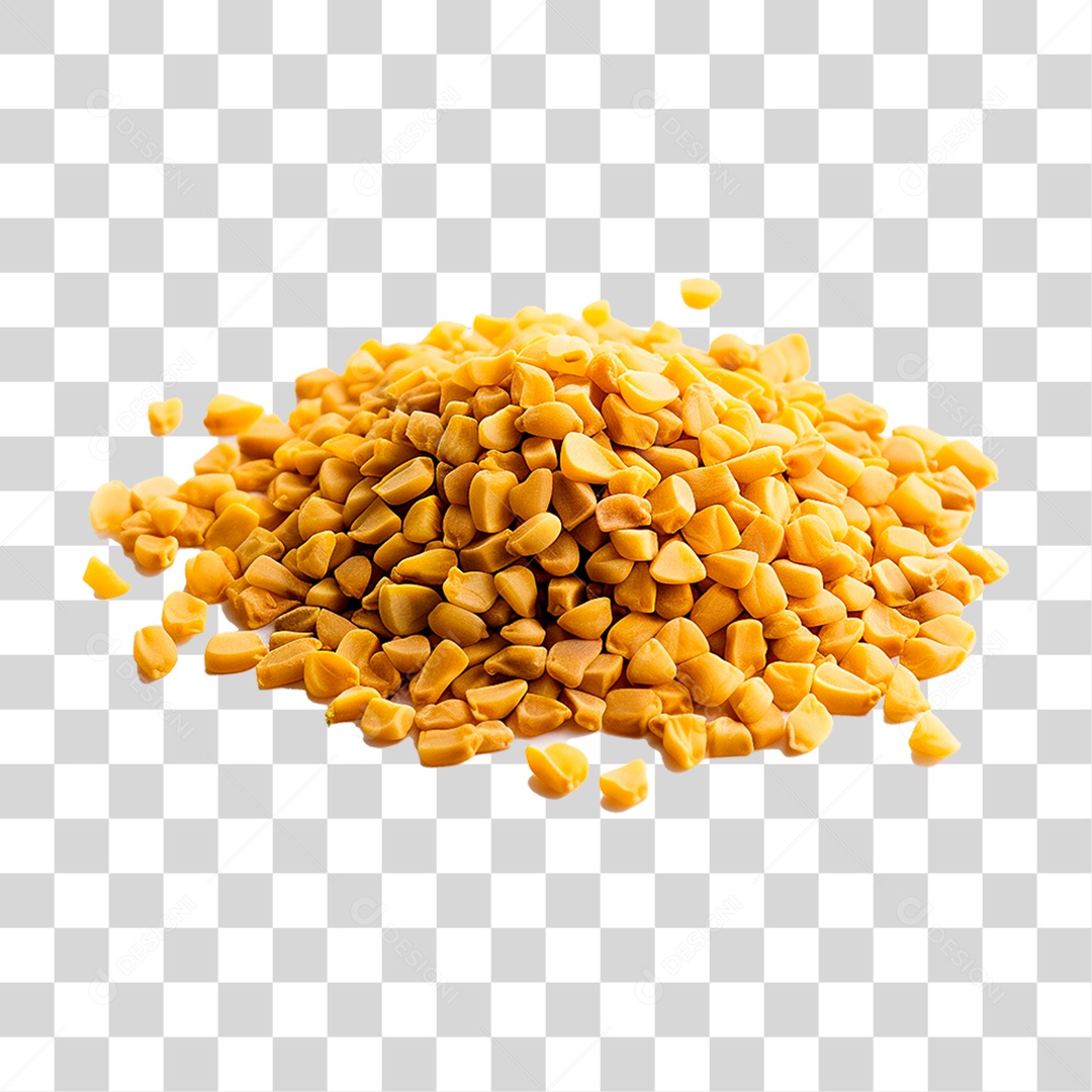 Monte de Feno Grego PNG Transparente