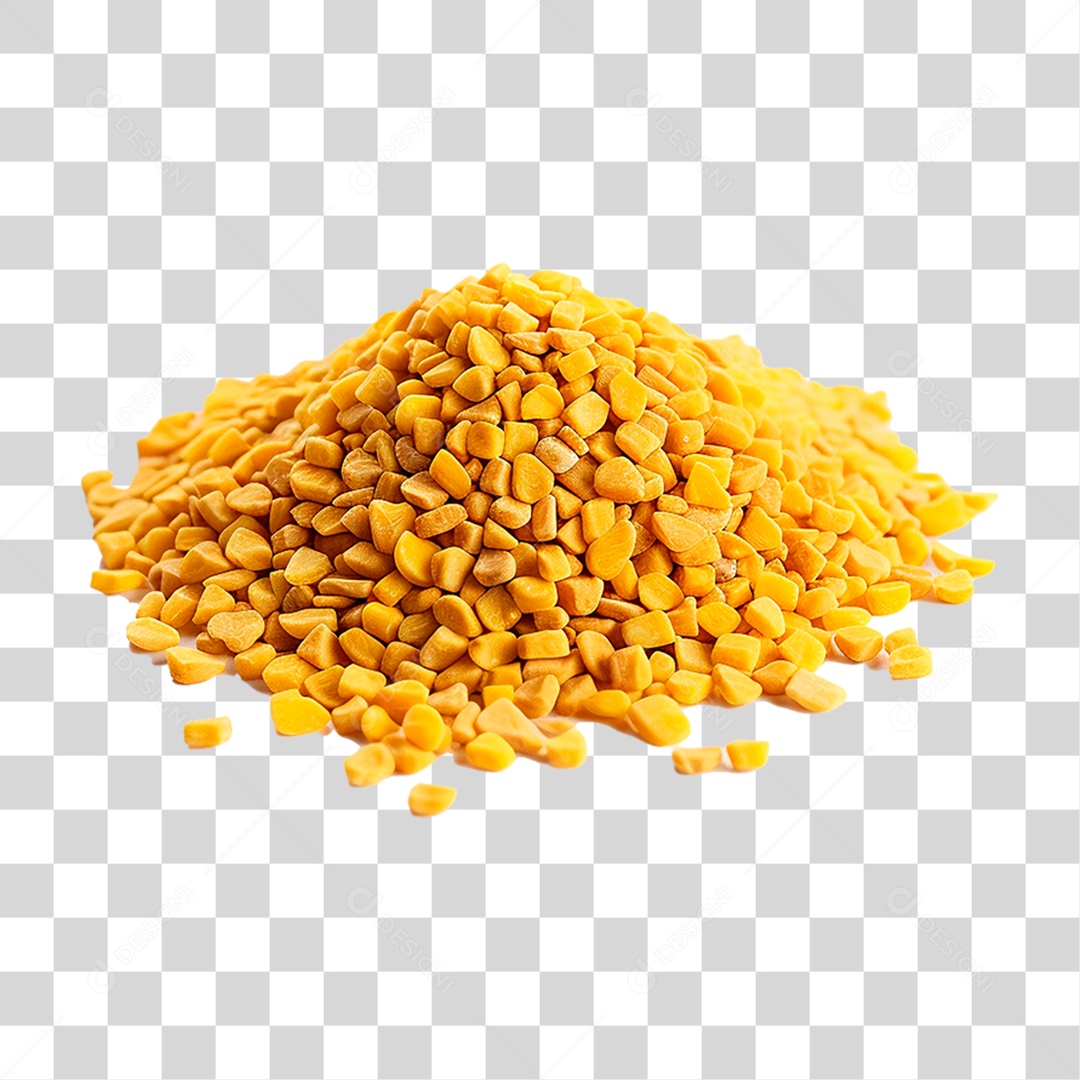 Monte de Feno Grego PNG Transparente