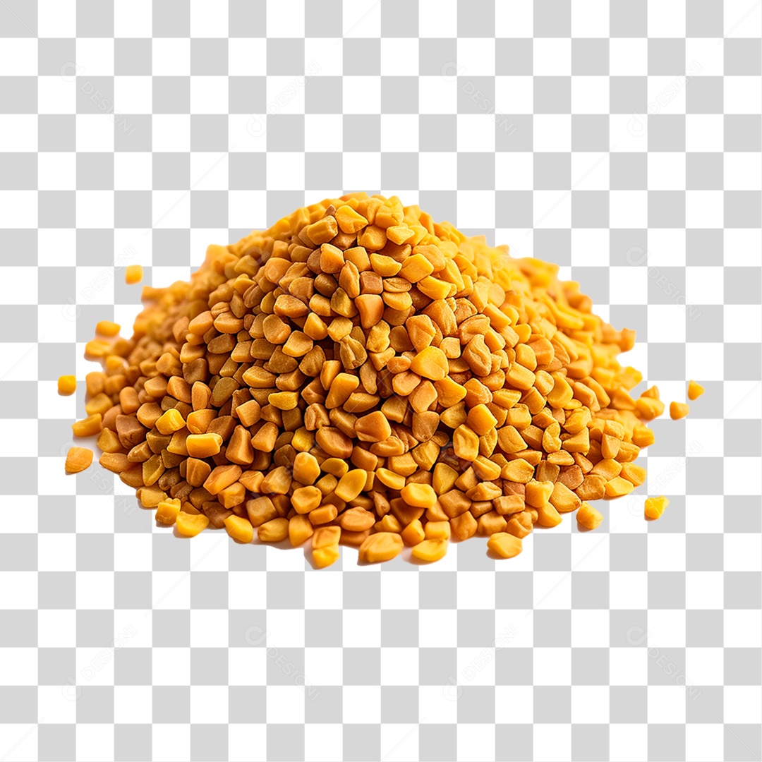 Monte de Feno Grego PNG Transparente