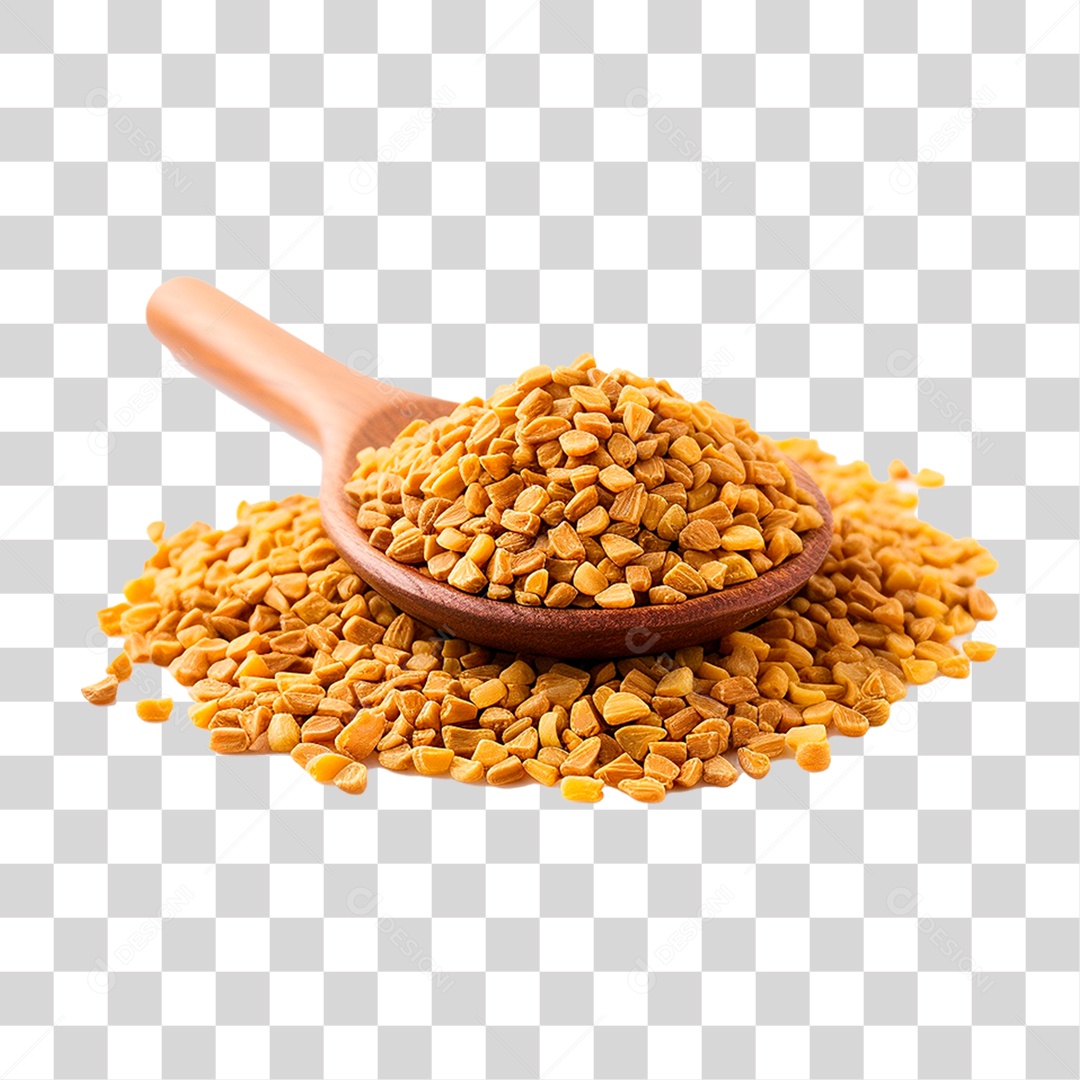 Tigela de Feno Grego PNG Transparente