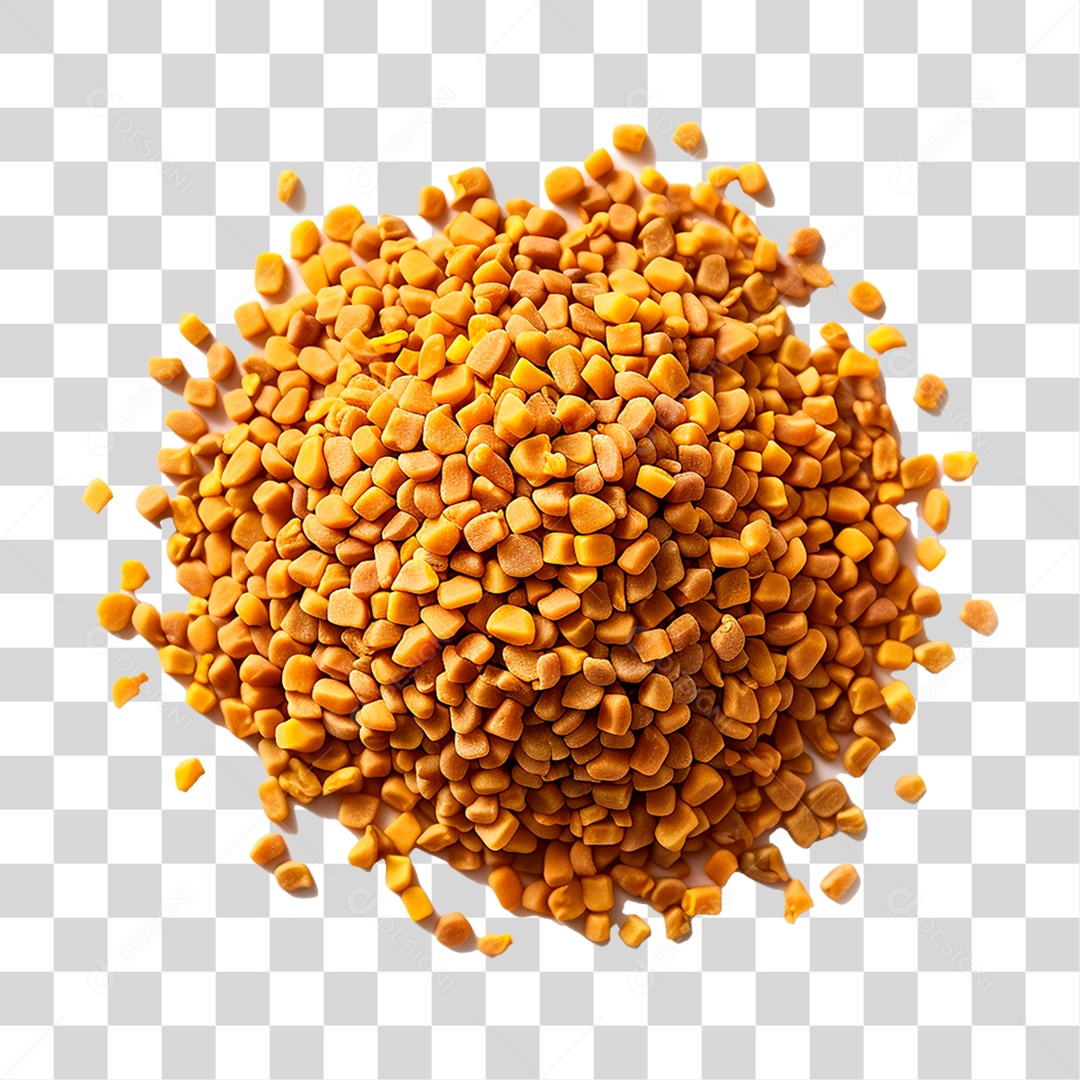 Monte de Feno Grego PNG Transparente