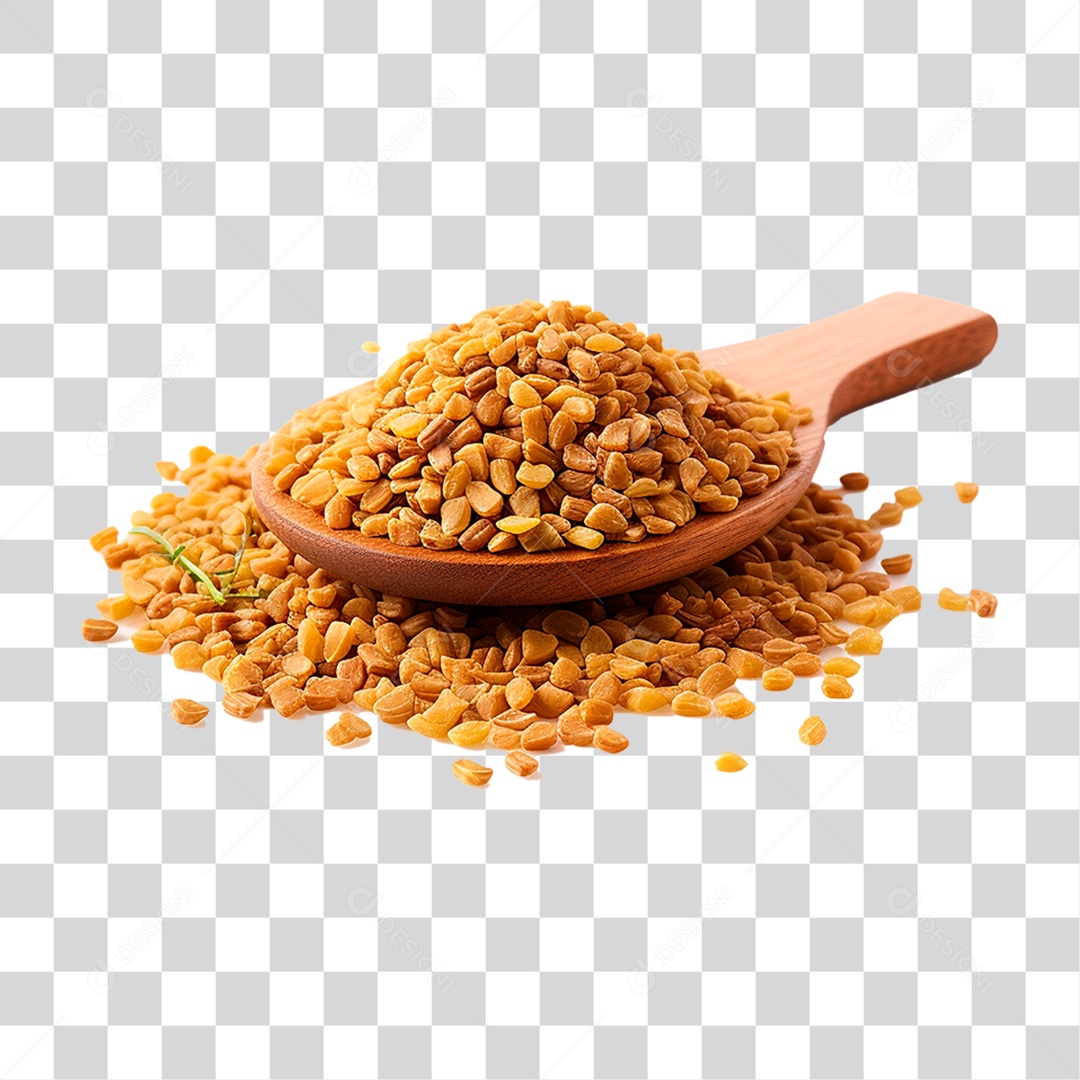 Tigela de Feno Grego PNG Transparente