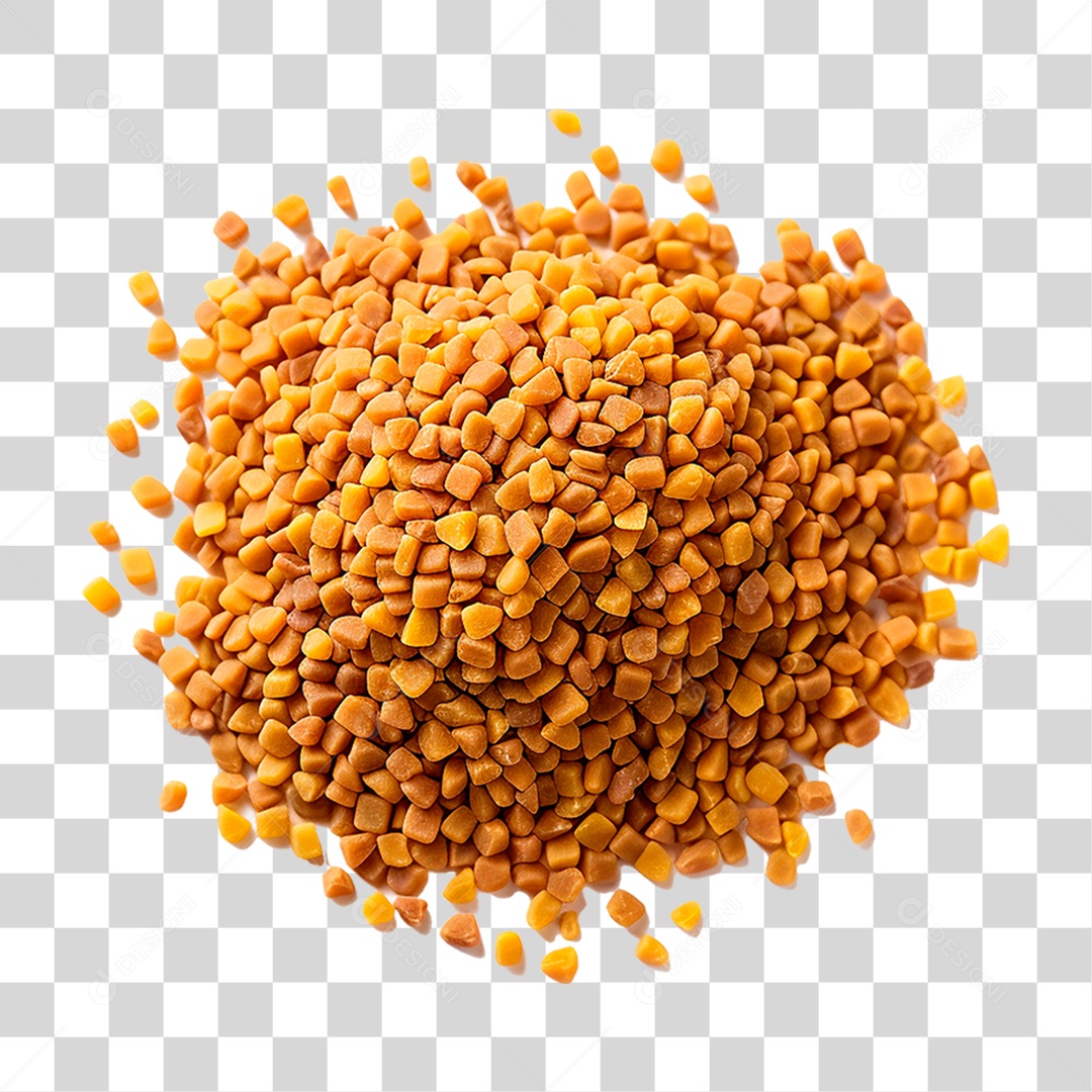 Monte de Feno Grego PNG Transparente