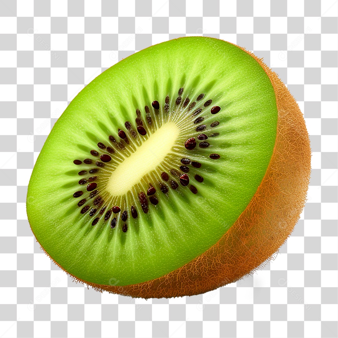 Kiwi Fatiado PNG Transparente