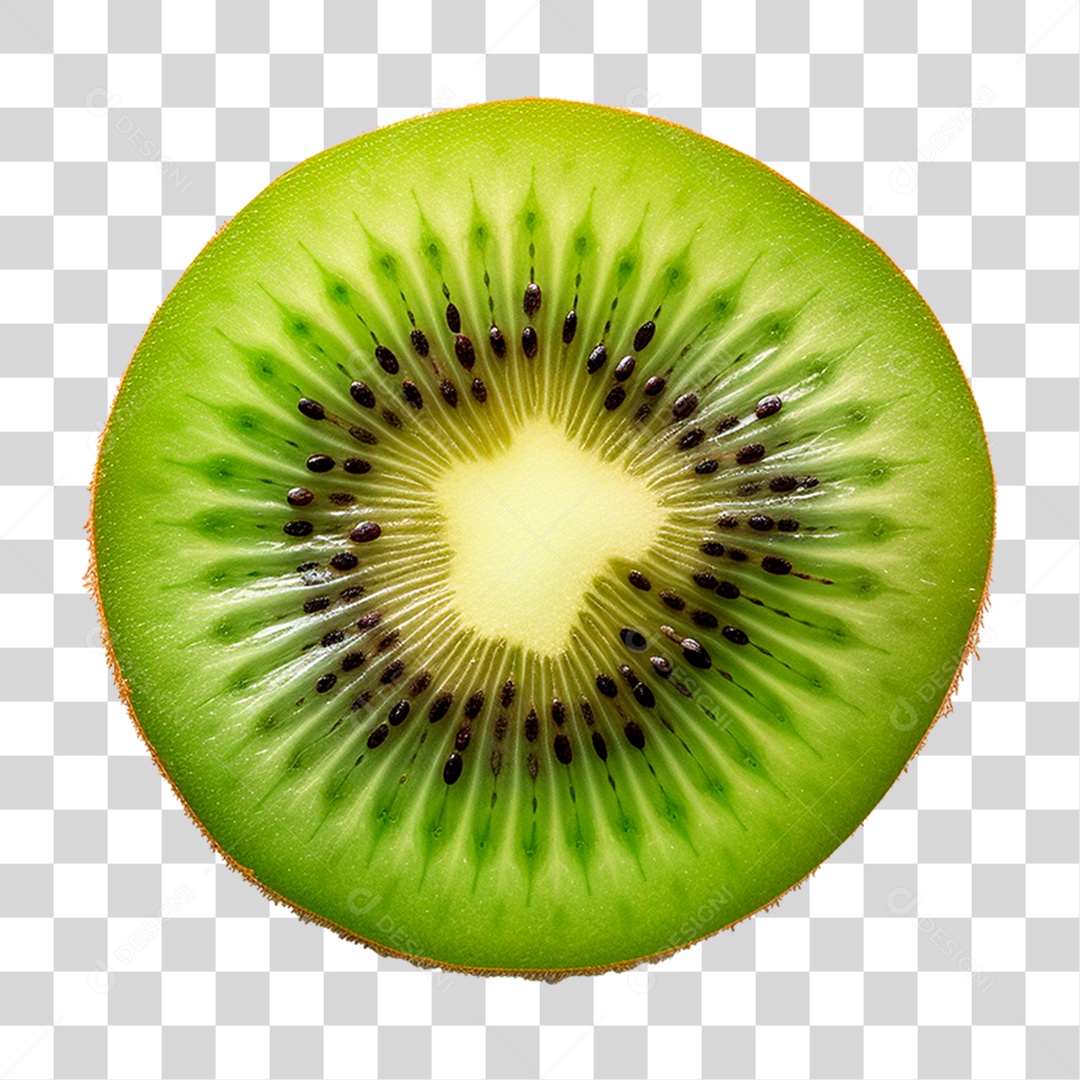 Kiwi Fatiado PNG Transparente