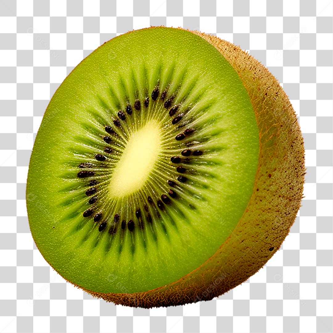 Kiwi Fatiado PNG Transparente