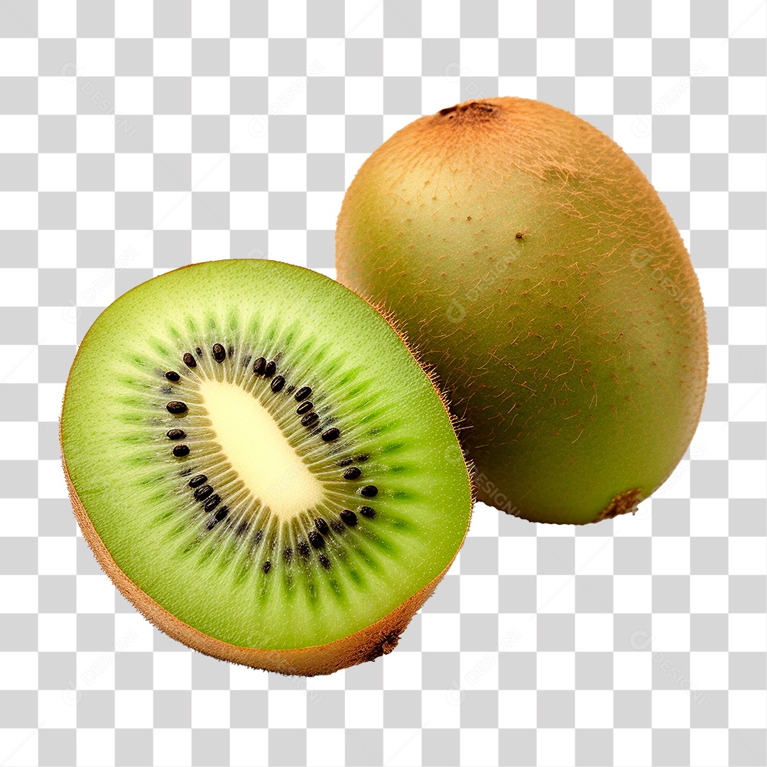 Kiwi Fatiado PNG Transparente