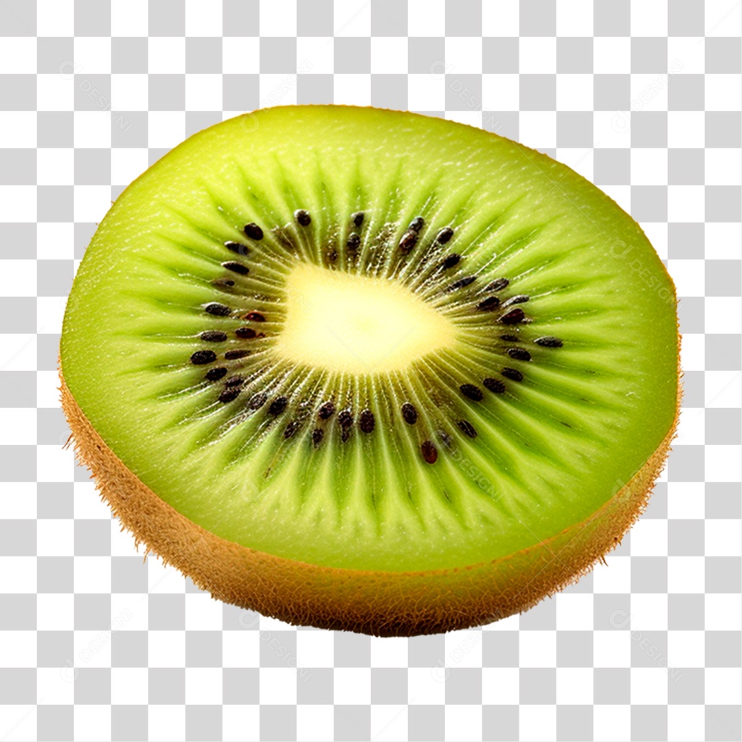 Kiwi Fatiado PNG Transparente
