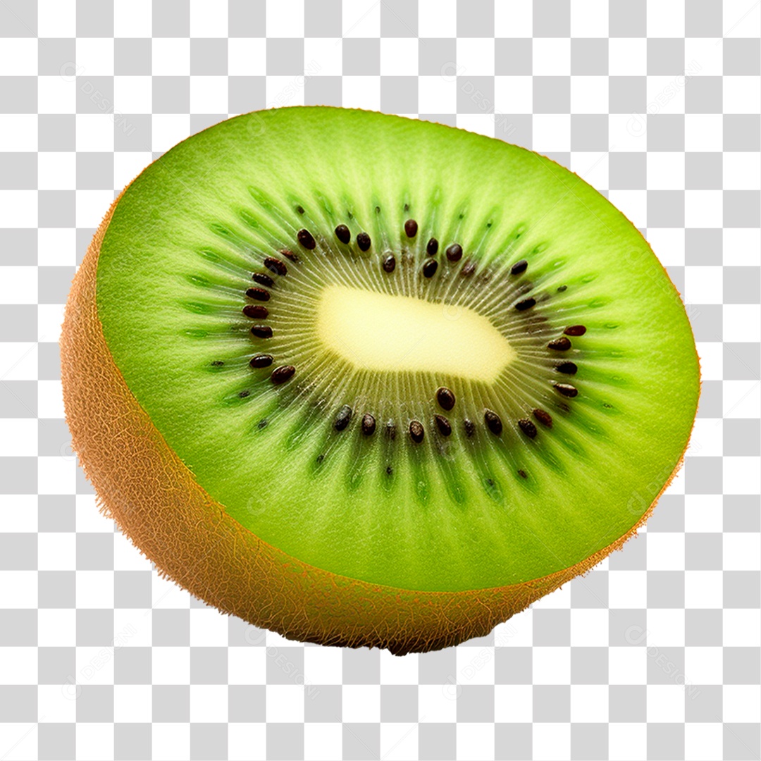 Kiwi Fatiado PNG Transparente