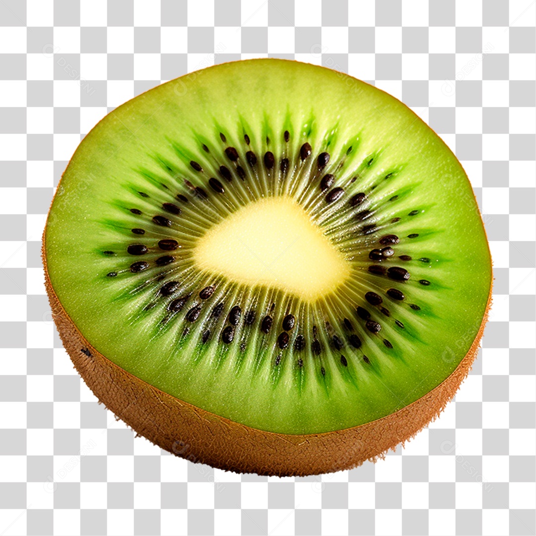 Kiwi Fatiado PNG Transparente