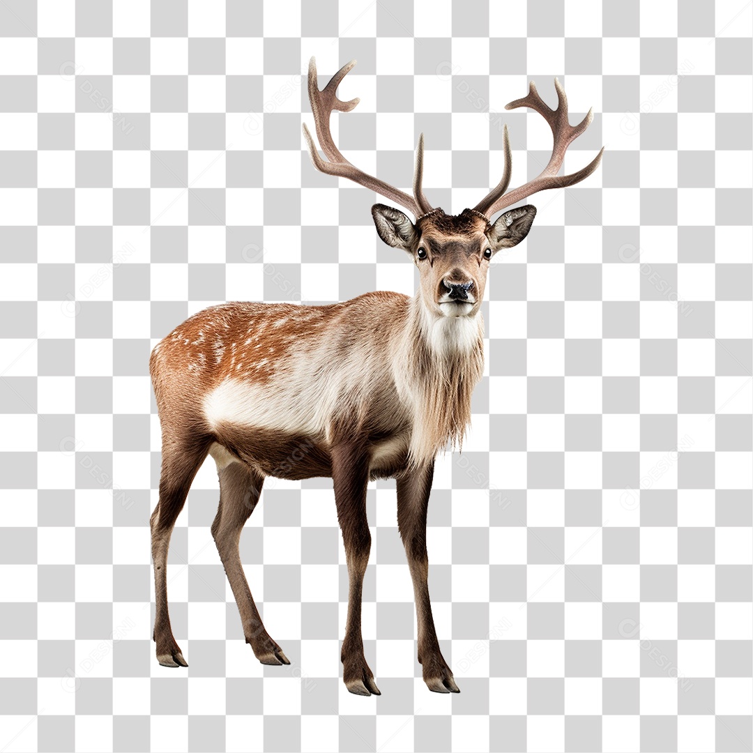 Cervo Animal Silvestre PNG Transparente