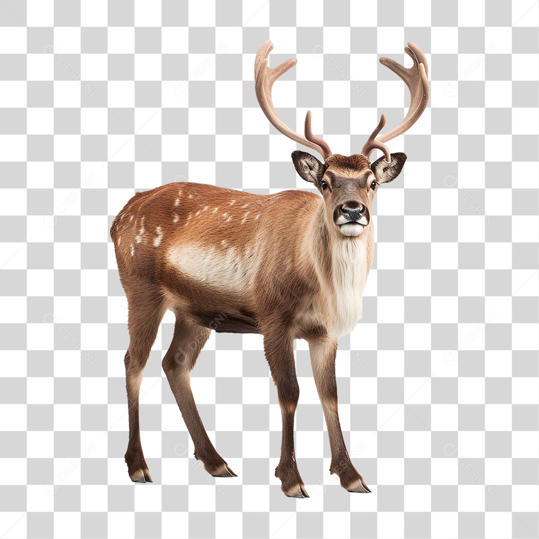 Cervo Animal Silvestre PNG Transparente