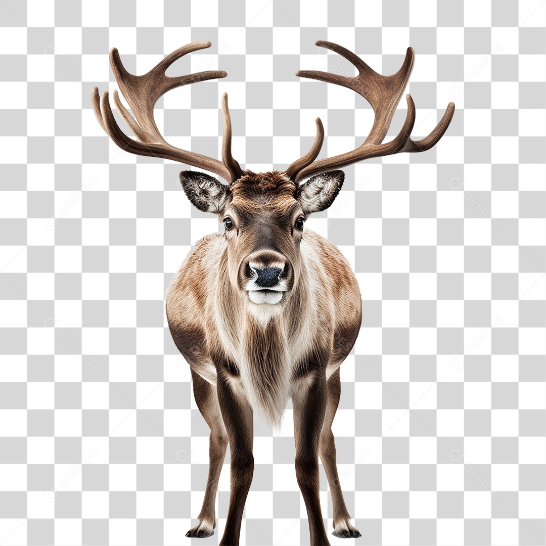 Cervo Animal Silvestre PNG Transparente