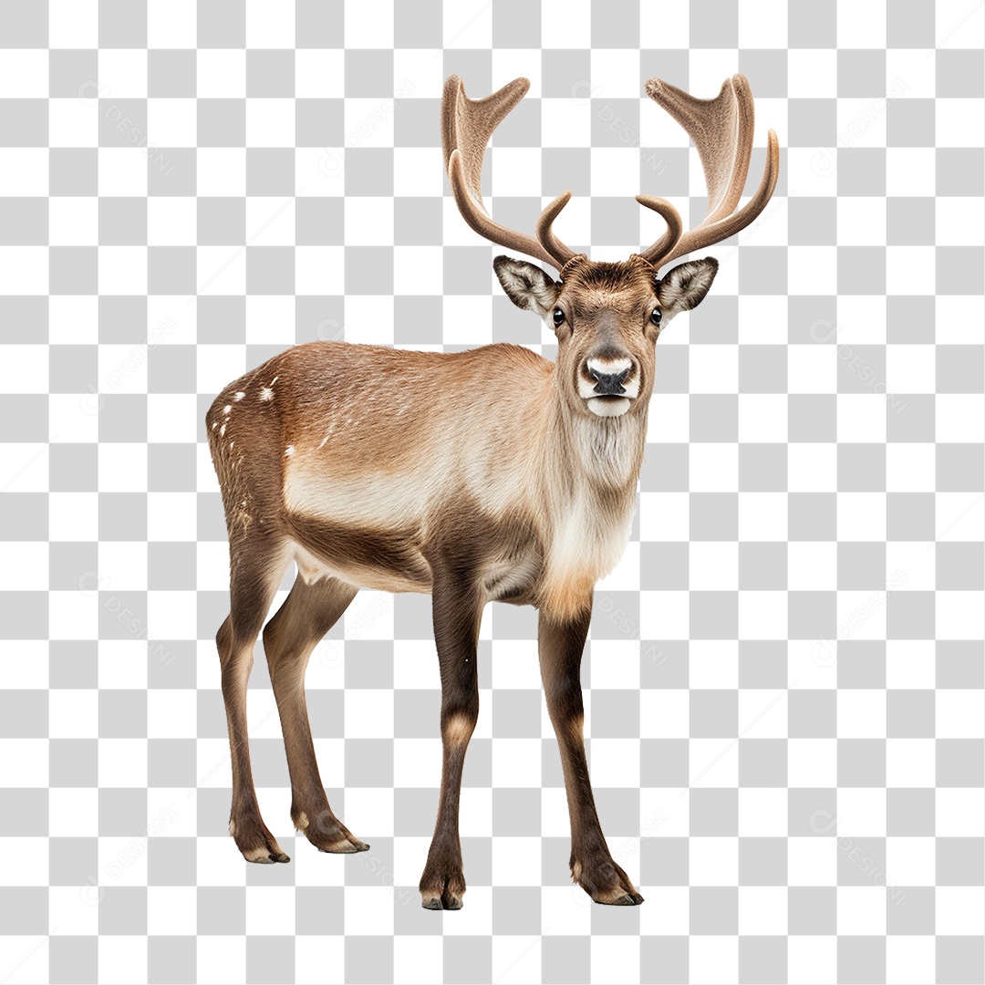 Cervo Animal Silvestre PNG Transparente