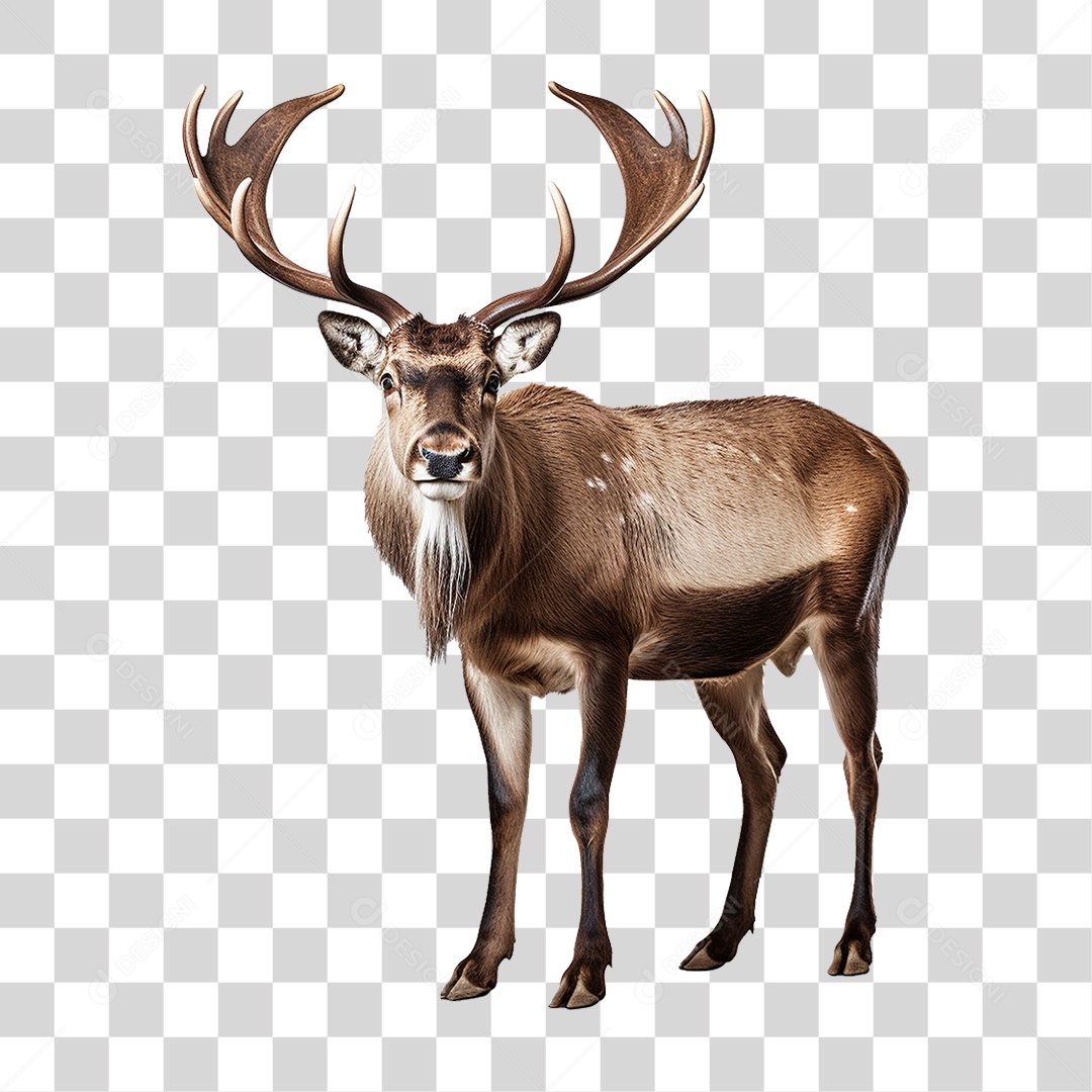 Cervo Animal Silvestre PNG Transparente
