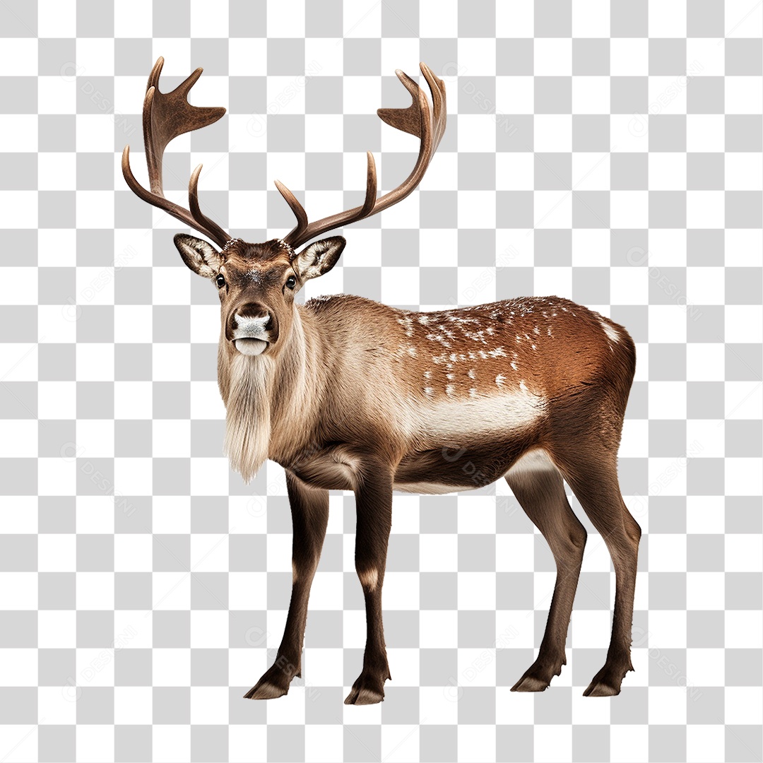 Cervo Animal Silvestre PNG Transparente