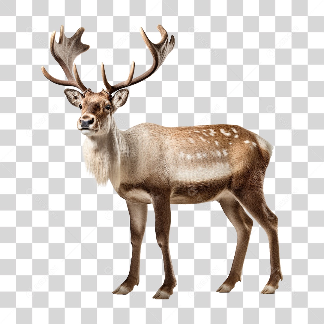Cervo Animal Silvestre PNG Transparente