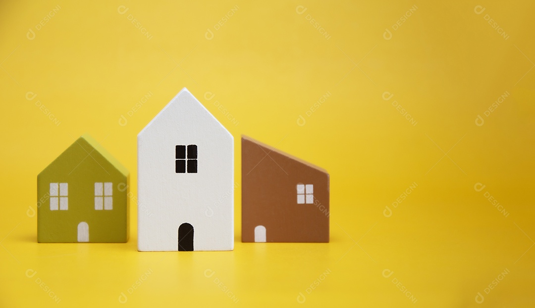 Modelo de casa de madeira