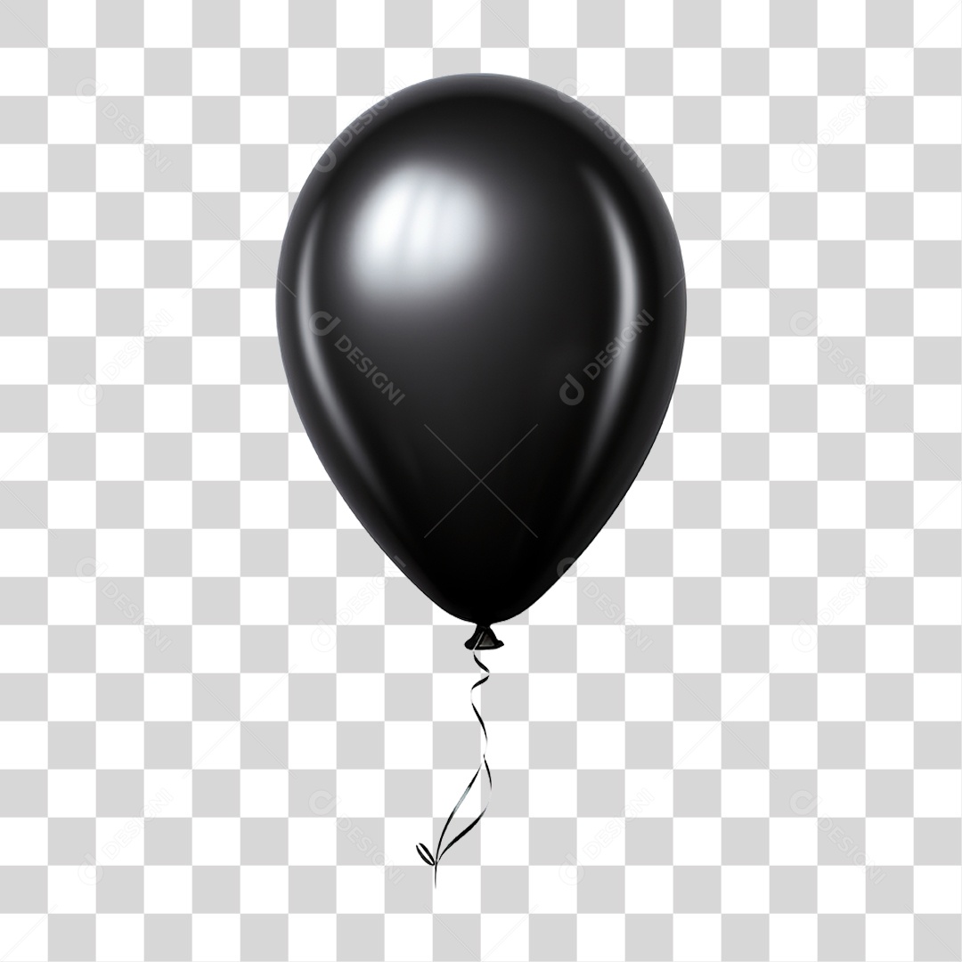 Balão de Ar Festas PNG Transparente