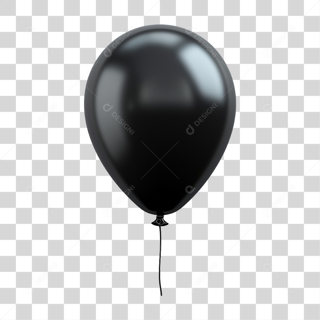 Balão de Ar Festas PNG Transparente