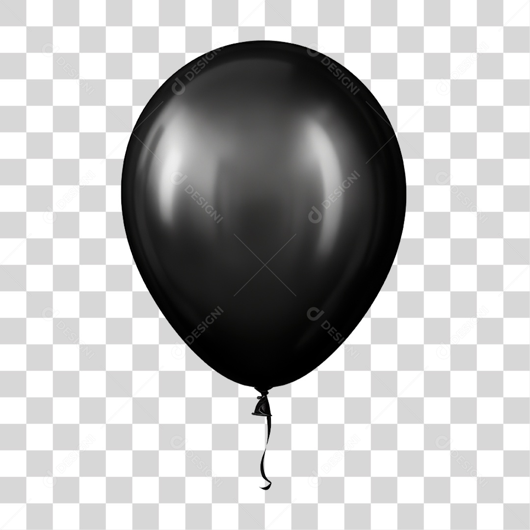 Balão de Ar Festas PNG Transparente