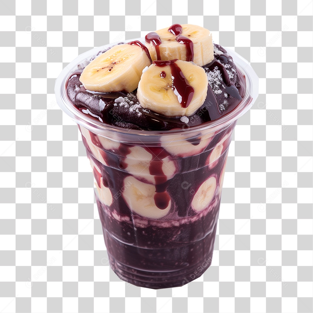 Pote de Sorvete PNG Transparente