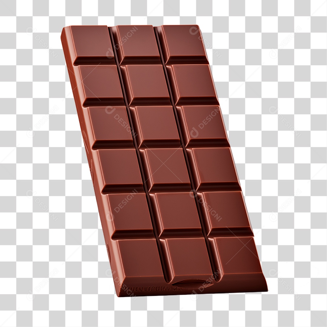 Barra de Chocolate Doces PNG Transparente