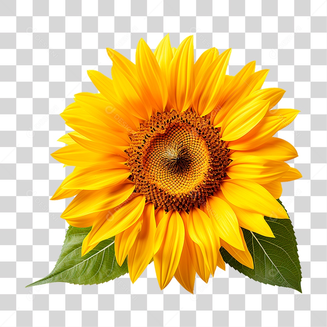 Flor Girassol PNG Transparente