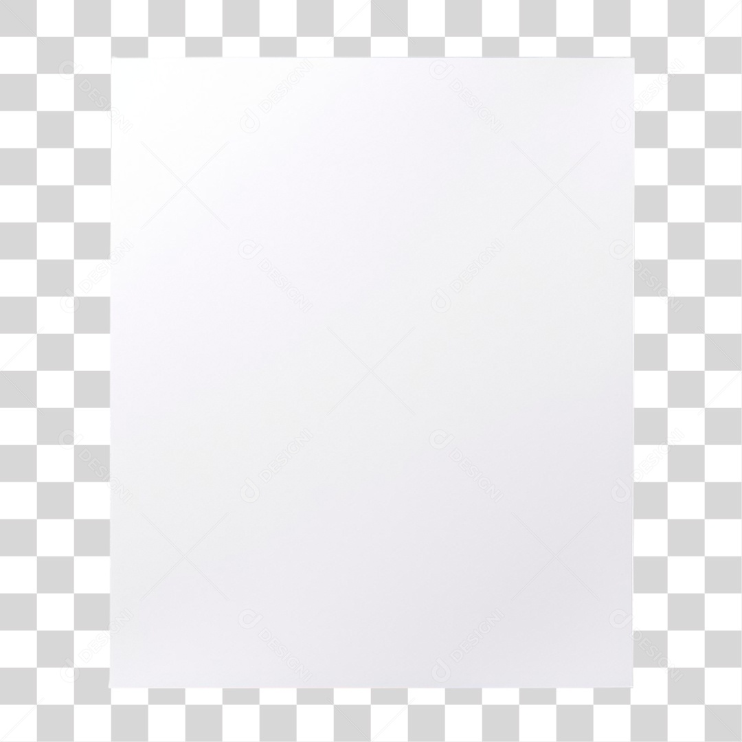 Quadro Branco PNG Transparente