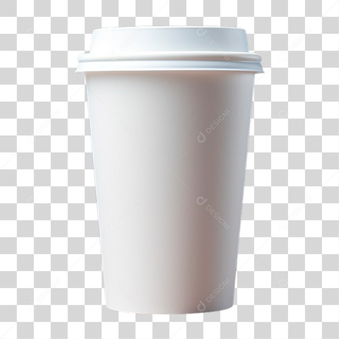 Copo de Cappuccino PNG Transparente