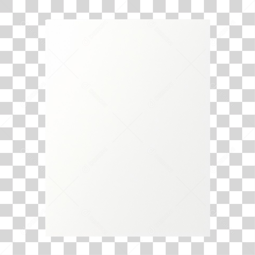 Quadro Branco PNG Transparente