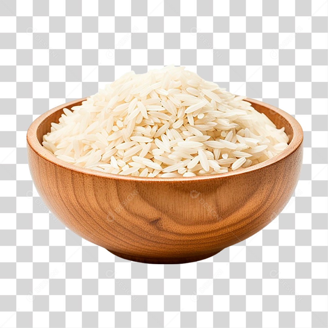 Tigela de Arroz PNG Transparente