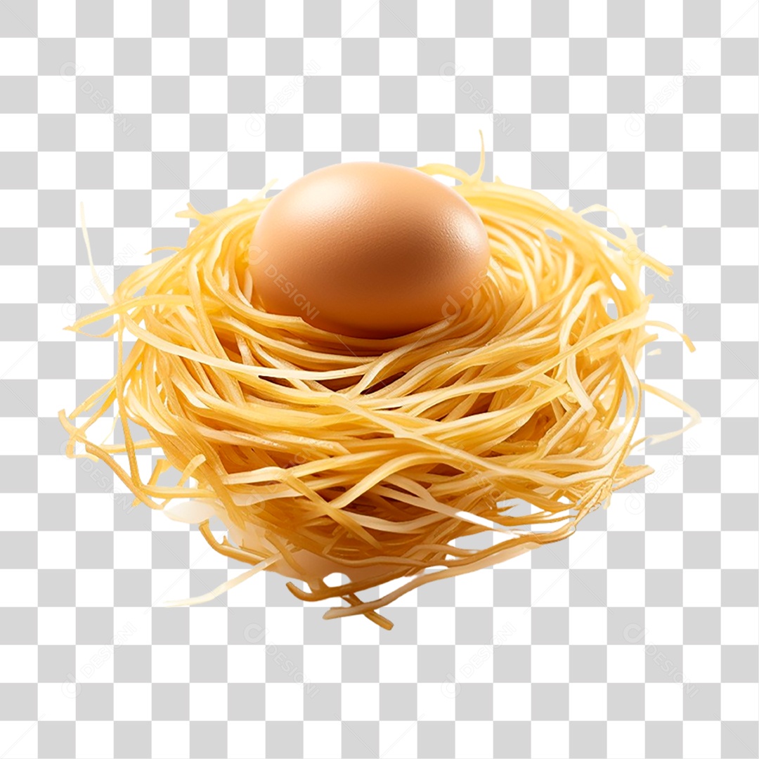 Ovo no Ninho PNG Transparente