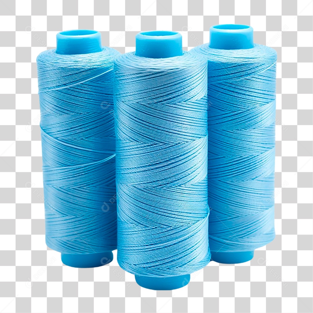 Tubos de Linhas Azuis PNG Transparente