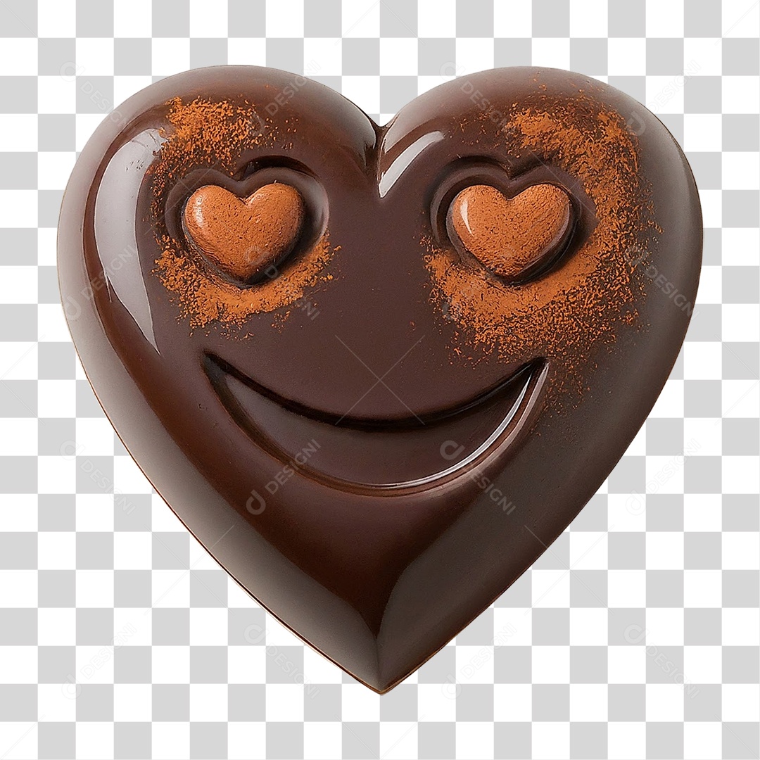 Bombom com Emoji PNG Transparente