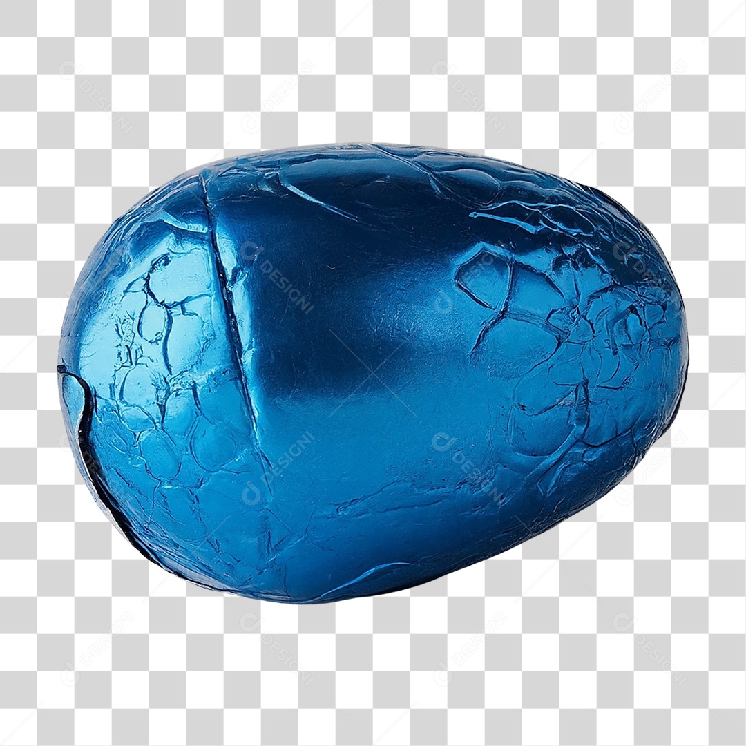 Ovo de Chocolate para Páscoa PNG Transparente